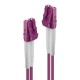 Lindy 46344 cable de fibra optica 10 m LC OM4 Rosa